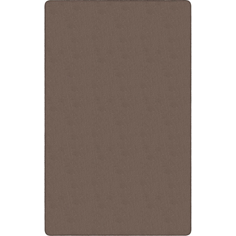 Flagship Carpets Americolors Solid Color Rug - Floor Rug - Traditional - 15 ft Length x 12 ft Width - Rectangle - Almond - Nylon, Yarn