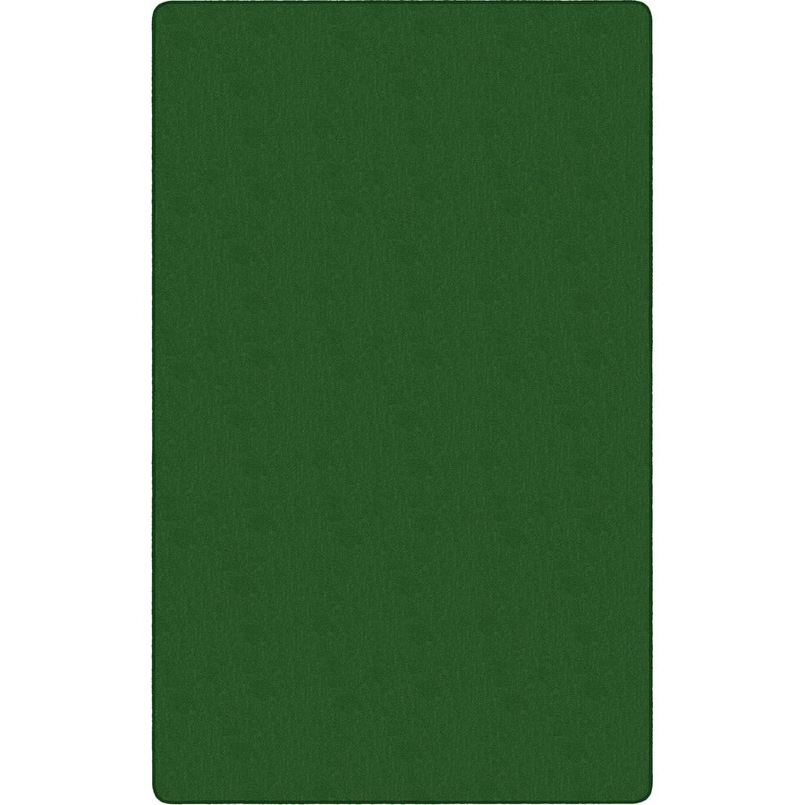Flagship Carpets Americolors Solid Color Rug - Floor Rug - Traditional - 18 ft Length x 12 ft Width - Rectangle - Clover - Nylon, Yarn
