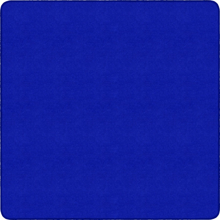 Flagship Carpets Ameristrong Solid Color Rug - Floor Rug - Traditional - 72" Length x 72" Width - Square - Royal Blue - Nylon