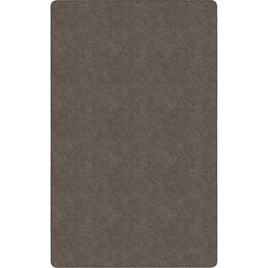 Flagship Carpets Amerisoft Solid Color Rug - 15 ft Length x 12 ft Width - Rectangle - Wheat - Nylon, Polyester