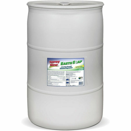 Permatex Spray Nine Earth Soap Clnr/Degrser Refill - For Machinery, Tool, Floor, Countertop - Concentrate - Spray - 7040 fl oz (220 quart) - Recommended For: Dirt Remover, Grease Remover, Carbon Remover, Oil Remover, Adhesive Remover, Soot Remover, Sta...