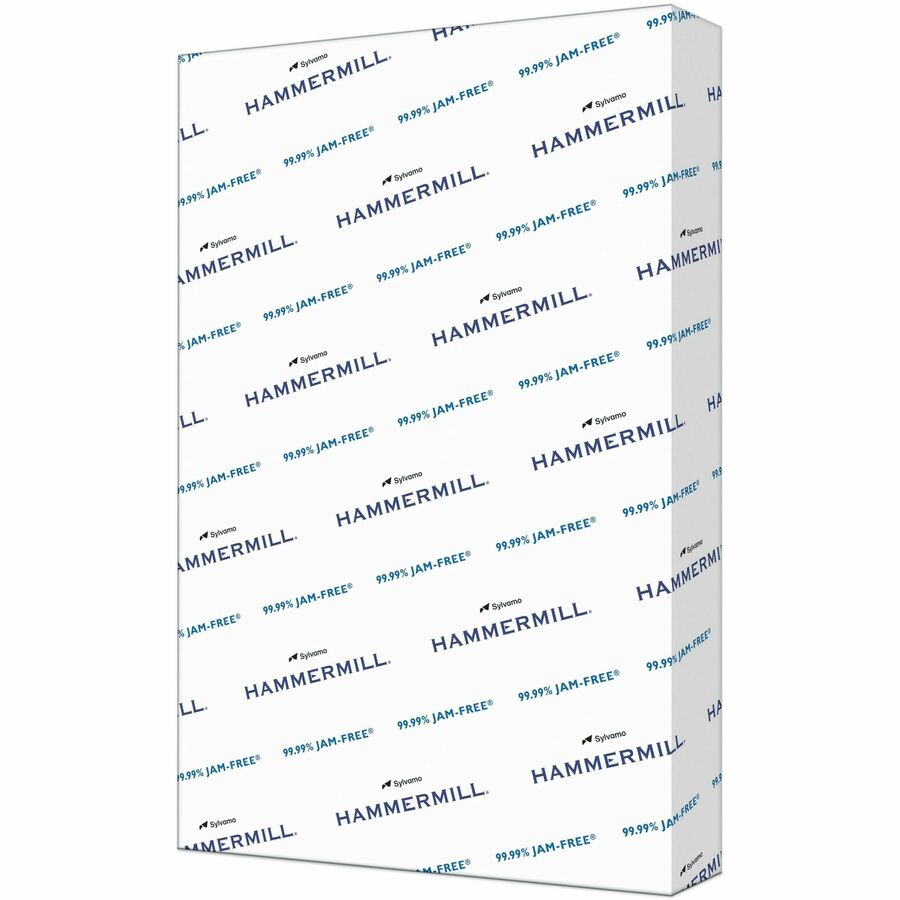 Hammermill Copy Plus Paper - 92 Brightness - 11" x 17" - 75 g/m², Grammage - Jam-free, Acid-free, Non-yellowing, Long Lasting - White - 2500 Sheets - 500 Sheets per Ream - 5 / Carton - TAA Compliant
