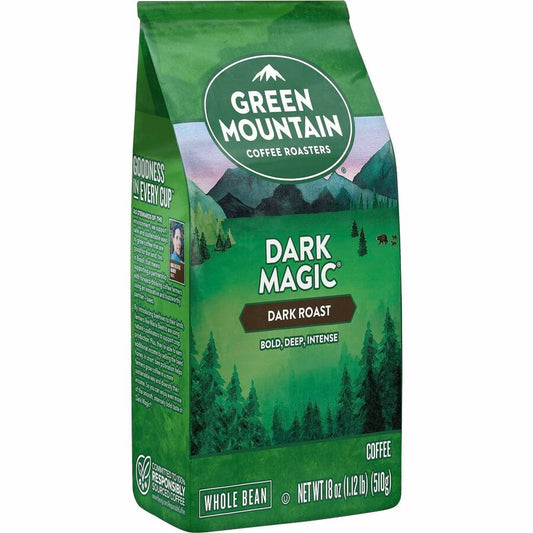 Green Mountain Coffee Roasters&reg, Whole Bean, Bag Dark Magic Whole Bean Coffee - Dark - Whole Bean, Bag - Dark Magic - Kosher - 1 Each