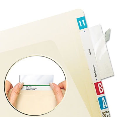 TAB58385 PROTECTOR,3.5X2,CLR,LABEL