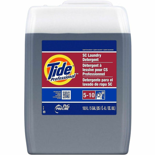 Tide Liquid Laundry Detergent - For Multipurpose - Concentrate - Liquid - 640 fl oz (20 quart) - 8.1 to 8.5 pH - 129 Loads - Recommended For: Stain Remover - Benzene-free, BPA-free, Lead-free, Mercury-free, Cadmium-free, PAHs-free, Phthalate-free, Tric...