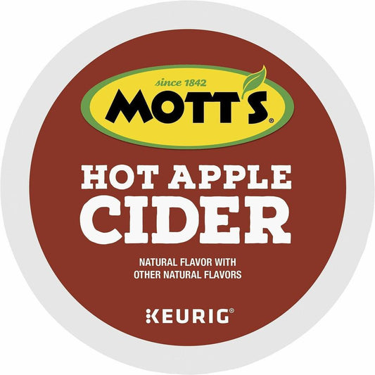 Mott's&reg, Hot Apple Cider - Concentrate - 8 fl oz (237 mL) - Apple Cider, Natural - 4 / Carton