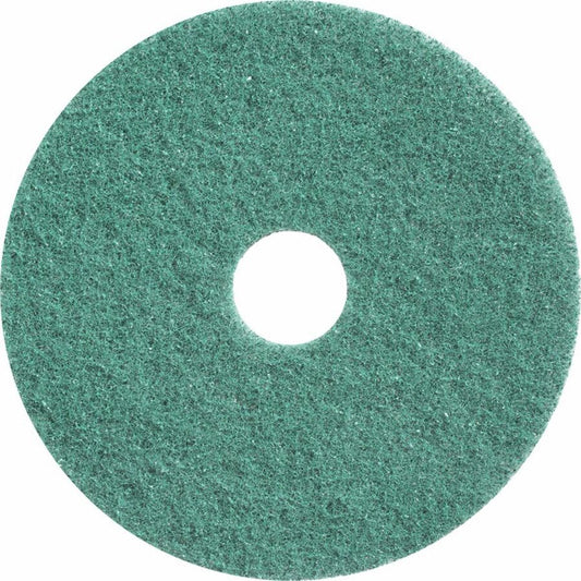 TASKI Twister Diamond Floor Pads - Round - 14" Diameter - Cleaning, Polishing, Floor - Green - 2 / Pack