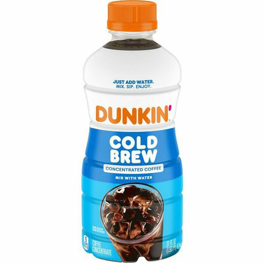 Folgers&reg, Dunkin' Cold Brew Coffee - Cold Brewed - 1 Each