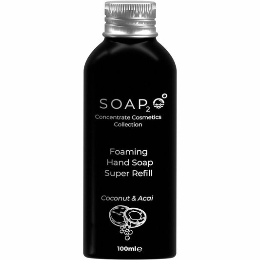 SOAP2O Coconut Hand Soap - Coconut Scent - 3.38 fl oz - Hand - Clear - 4 / Box
