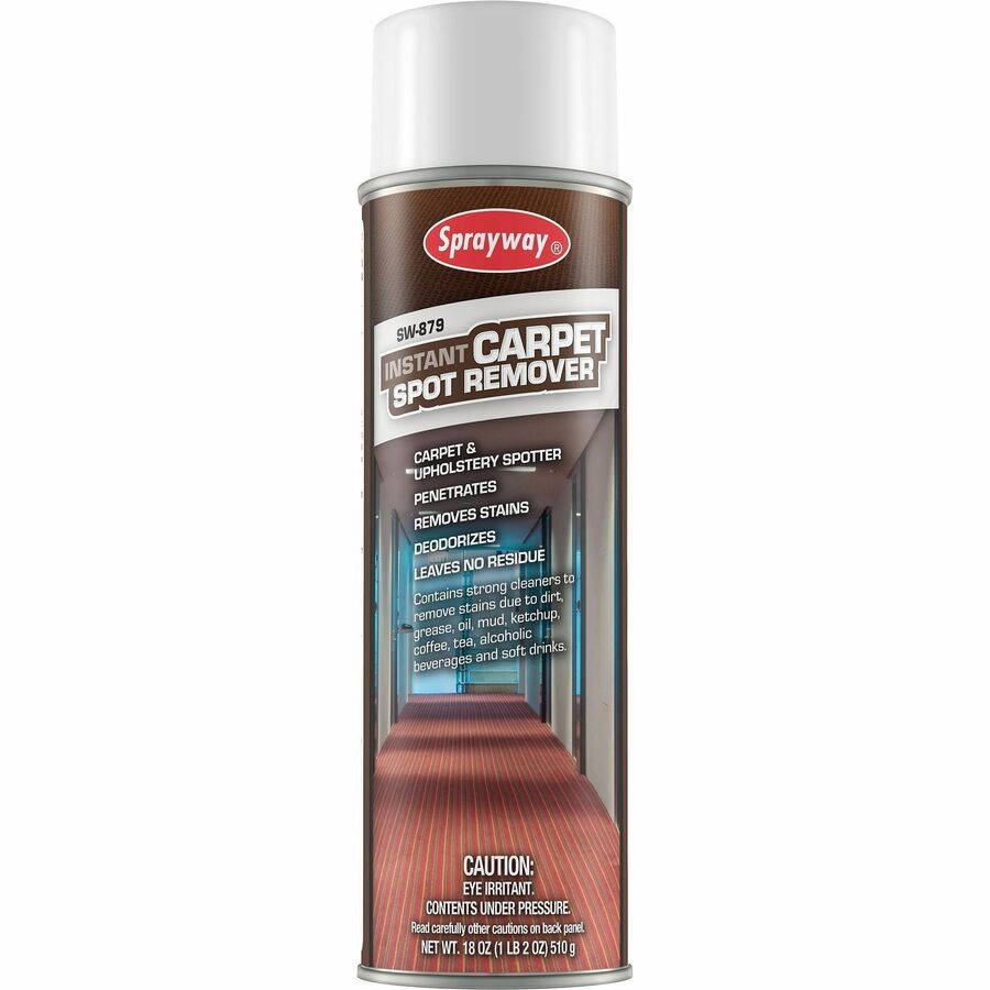 Sprayway Spot & Stain Remover - For Multipurpose - Spray - 20 fl oz (0.6 quart) - Mild Scent - Recommended For: Spot Remover, Stain Remover, Ink Remover, Coffee Remover, Oil Remover, Grease Remover, Lipstick Remover, Make-up Remover, Shoe Polish Remove...