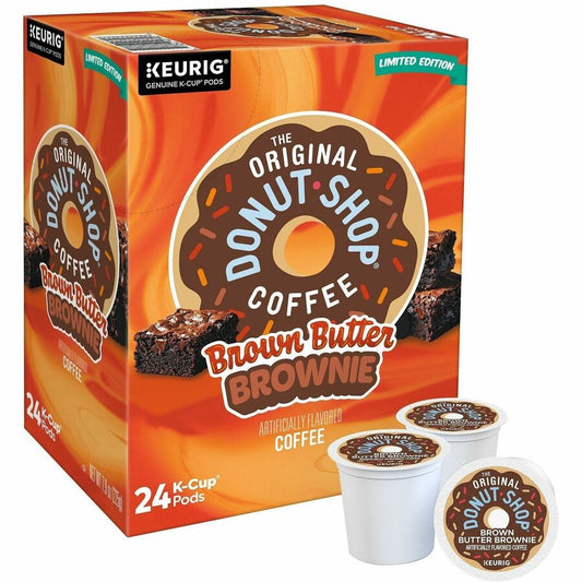 The Original Donut Shop&reg, K-Cup Brown Butter Brownie Coffee - K-Cup - Brown Butter Brownie