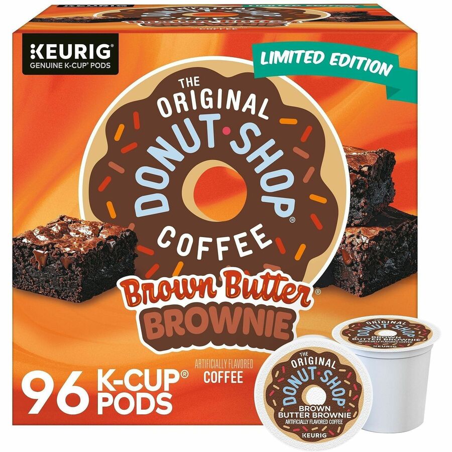 The Original Donut Shop&reg, K-Cup Brown Butter Brownie Coffee - K-Cup - Brown Butter Brownie