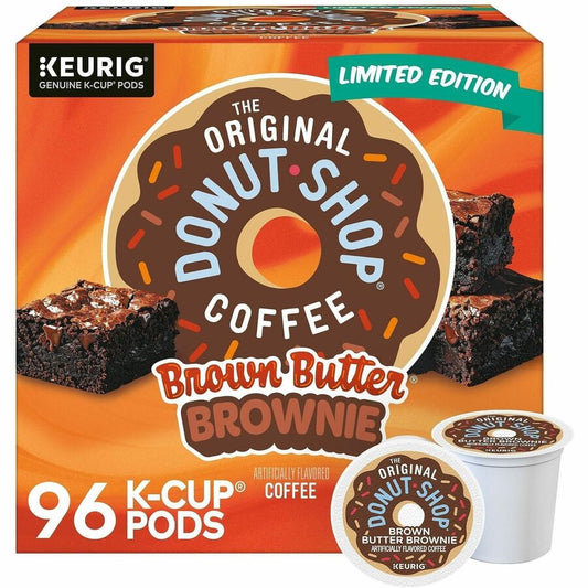 The Original Donut Shop&reg, K-Cup Brown Butter Brownie Coffee - K-Cup - Brown Butter Brownie