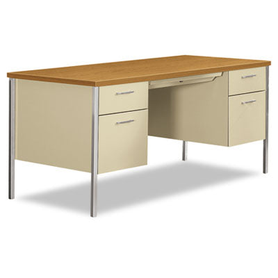 HON34962CL DESK,DBLPED,60",HARVEST