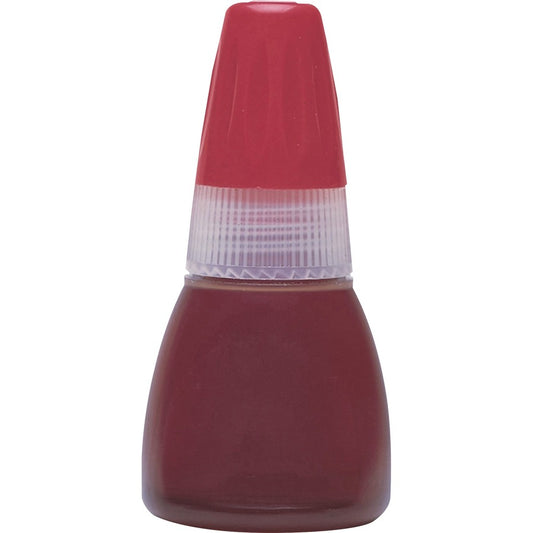 Xstamper 10 ml Bottle Refill Inks - Red Ink - 0.34 fl oz - Red - 1 Each