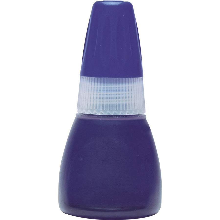 Xstamper 10 ml Bottle Refill Inks - Blue Ink - 0.34 fl oz - Blue - 1 Each