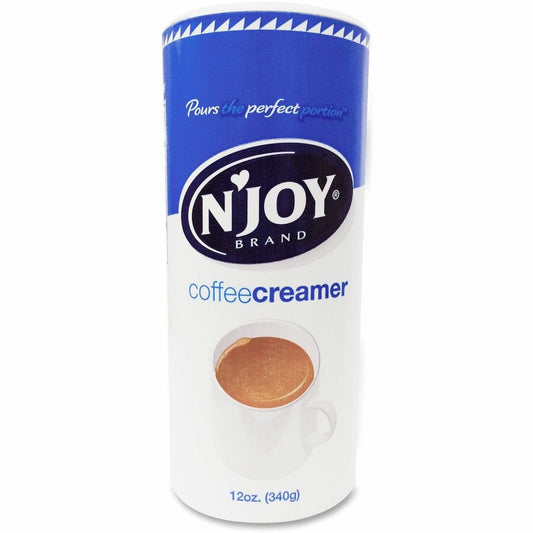 Njoy N'Joy Nondairy Creamer - Regular Flavor - 0.75 lb (12 oz) - 1 Each