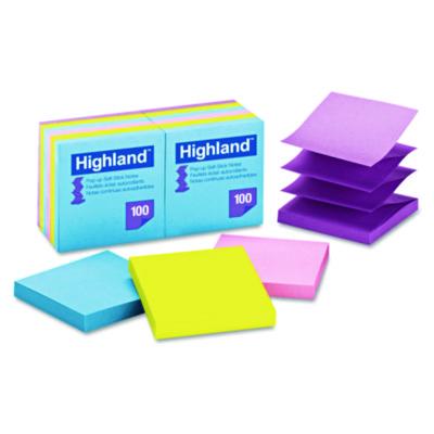 MMM6549PUB NOTE,3X3, POP UP,AST