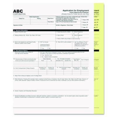 ICX90771006 PAPER,CARBONLSS 2-PRT,WH