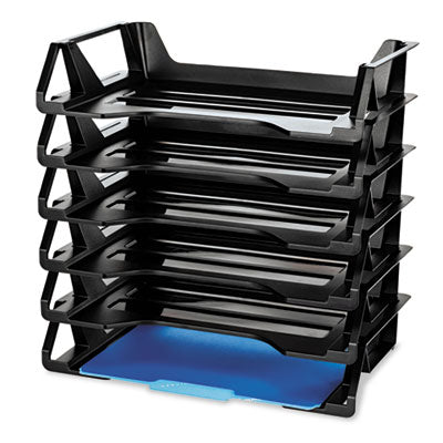 OIC26212 TRAY,LETTER,6/PK,BK