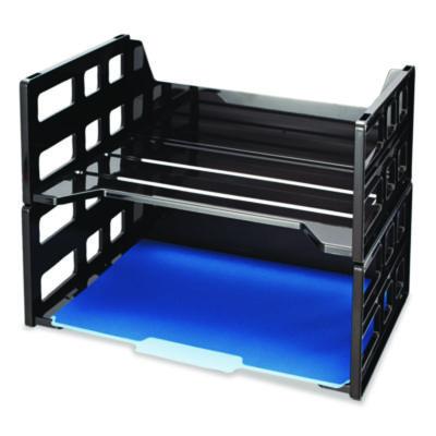 OIC26056 TRAY,LETTER,RCYC,2/PK,BK