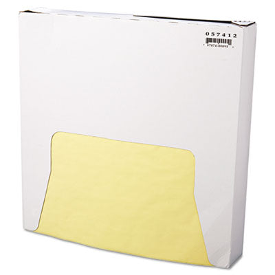 BGC057412 WRAP,PPR SNDWCH 12X12 YL