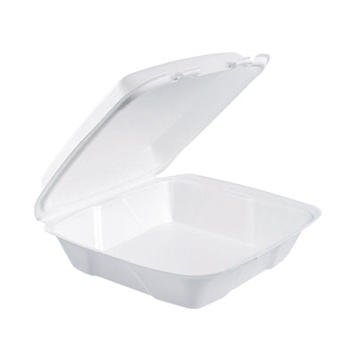 DCC90HT1R CONTAINER,H/L,FOAM,9X9,WH