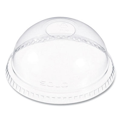 DCCDLR662 LID,DOME W/STRAW HOLE,CLR