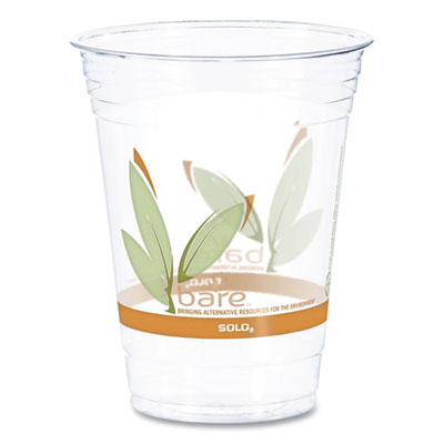 DCCRTP16DBARECT CUP,BARE,16OZ,1000,CLR