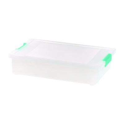 IRS301158 STORAGE,BOX,LTR,CLR/SEA