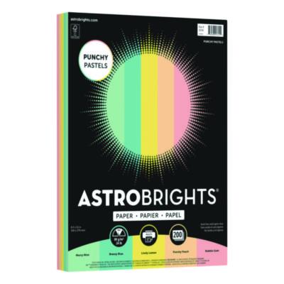 WAU91741 PAPER,24LB,8.5 X 11.5,AST