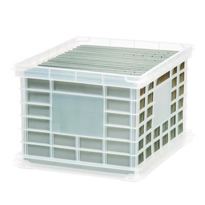 IRS270011200308 STORAGE,STAPLES CRATE-CLR