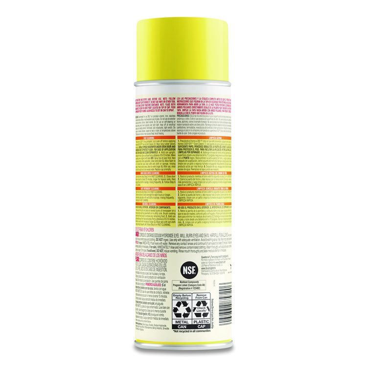 Oven and Grill Cleaner, 24 oz Aerosol  Spray, 6/Carton