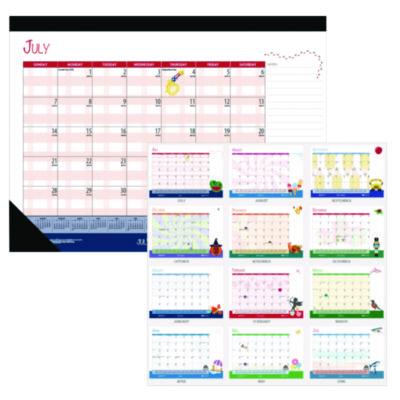 HOD1395 DESK PAD,ACD,22X17,RCY
