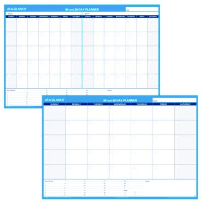 AAGPM33328 PLANNER,ERS,30/60DY,48X32
