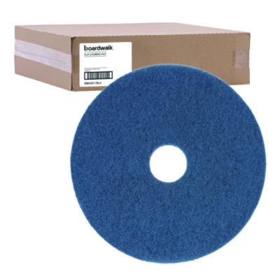 BWK4017BLU PAD,SCRUB,FLR,17,BE