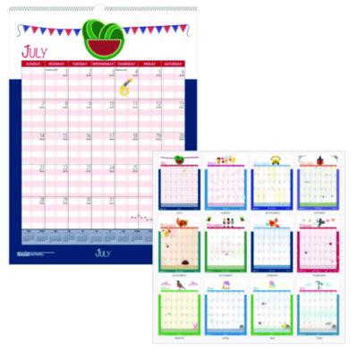 HOD3395 CALENDAR,ACAD,WALL,RCY