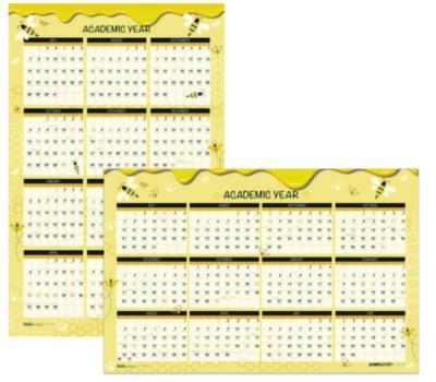 HOD39855 CALENDAR,HONEYCOMB,TN