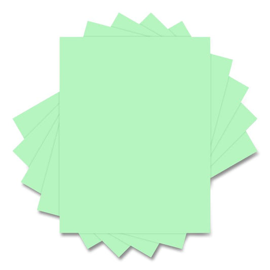 Deluxe Colored Paper, 20 lb Bond Weight, 8.5 x 11, Green, 500/Ream