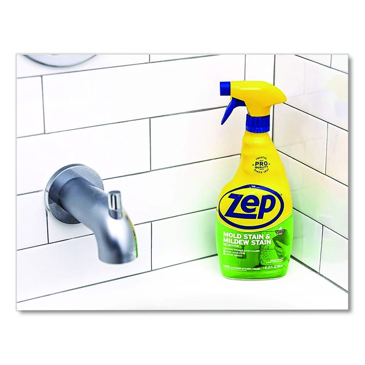 Mold Stain and Mildew Stain Remover, 32 oz Spray Bottle, 12/Carton