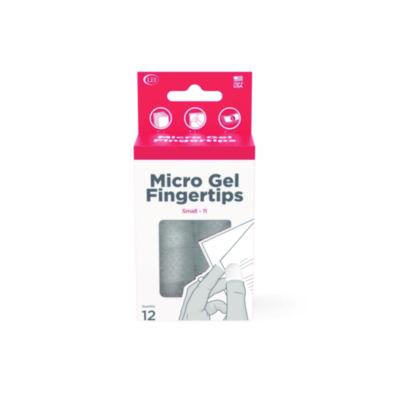 LEE41030 FINGER PAD,SM,GEL,12P,CLR