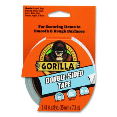 GOR100925 TAPE,2SIDED,1.4"X8YD,GY