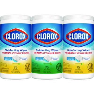 CLO30208PK WIPES,DISINF,FRSCNT/CIT,3