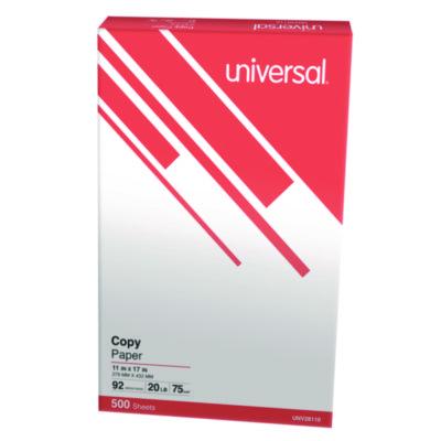 UNV28110RM PAPER,COPY,20#,11X17,WH