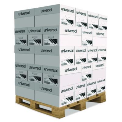 UNV91200PLT PAPER,8.5X11,20#,HBRT,WH