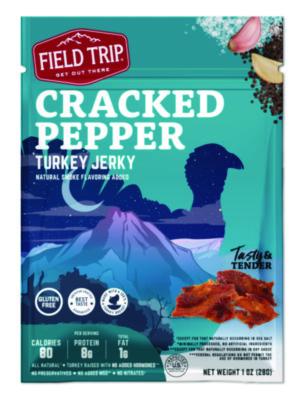 FLTFLD00508 FOOD,JERKY,PEPPER TURKEY