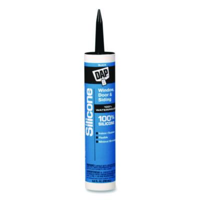 DAP7079808642 SEALANT,SILICONE,BLACK EA