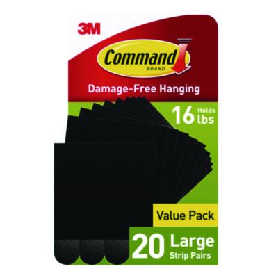 MMM17206BLK20NA STRIP,LRG,PICTURE,HANGING