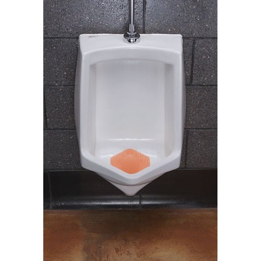 Wave 3D Urinal Deodorizer, Mango Scent, Orange Color, 10/Box