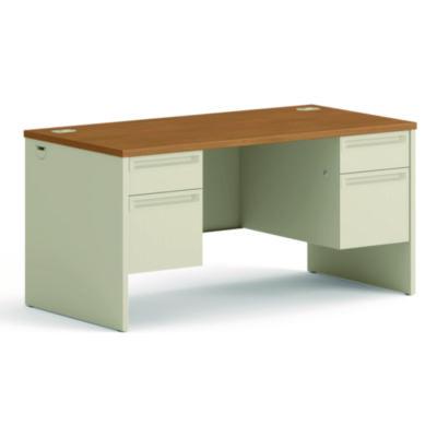 HON38155CL DESK,DBLPED,60",HARVEST